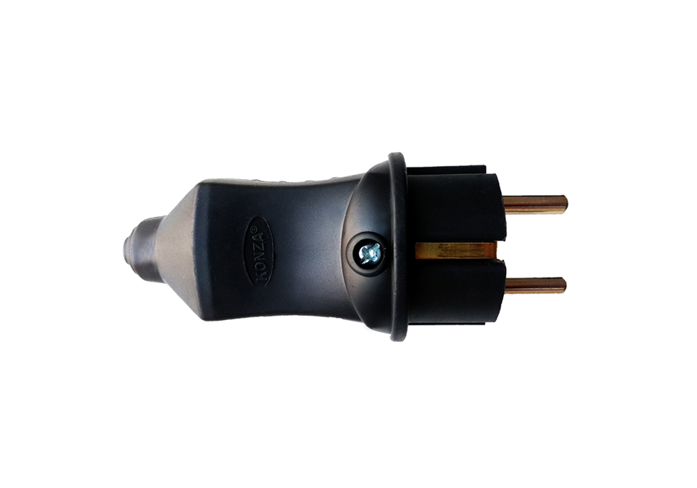 1x16A Monafaze Düz Topraklı Erkek Fiş